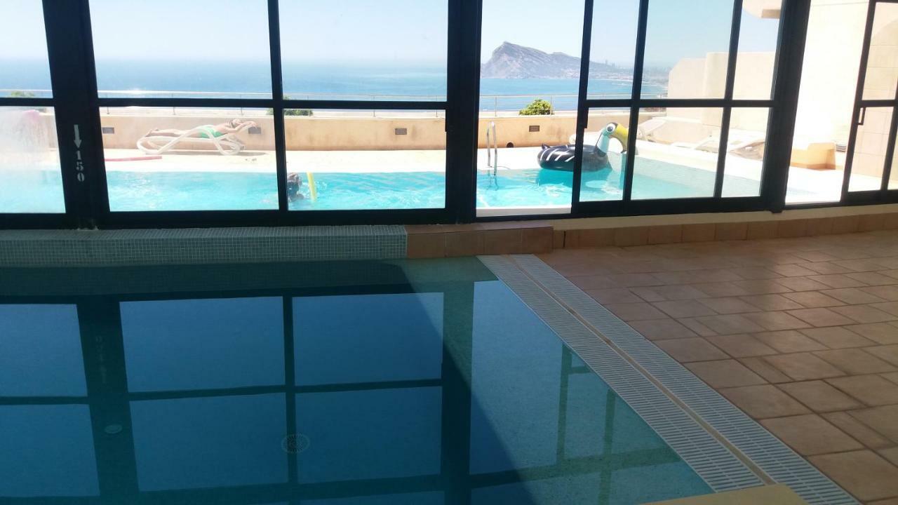 Atico Soleado Con Terraza, Jacuzzi Privado Y Vistas Al Mar Apartman Altea Kültér fotó