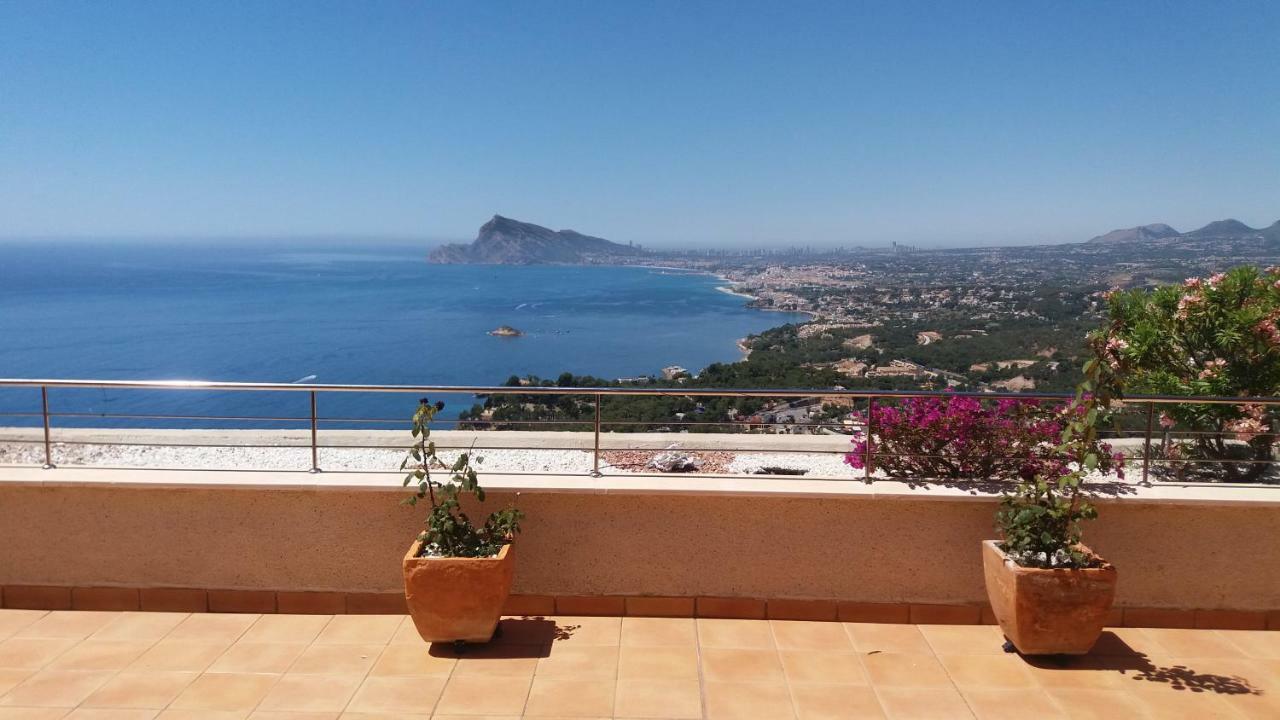 Atico Soleado Con Terraza, Jacuzzi Privado Y Vistas Al Mar Apartman Altea Kültér fotó